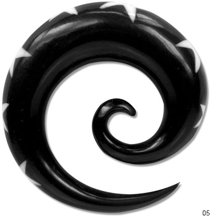 ORGANIC HORN SPIRALS