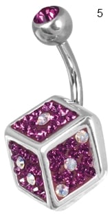 CE TITANIUM CRYSTAL DICE BANANA
