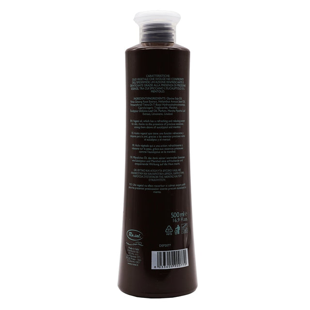 Aceite de masaje mentol 500ml