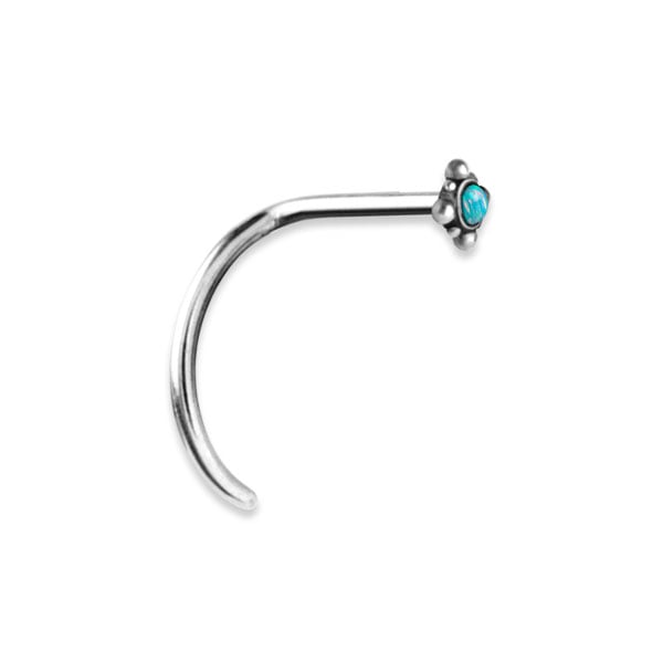 OPAL NOSESTUDS CURVED 0,8mm mod. 24