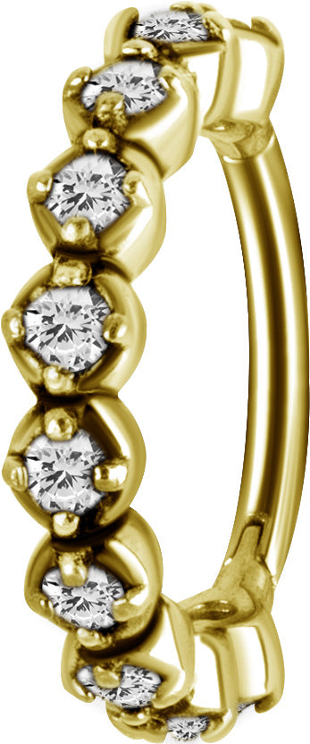 GD 316 HINGED RING W/ZIRCONIA mod.10