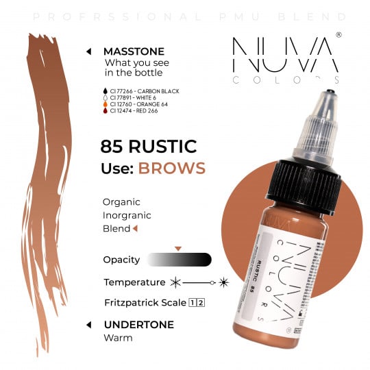 Nuva Colors PMU 15ml - 85 Rustic