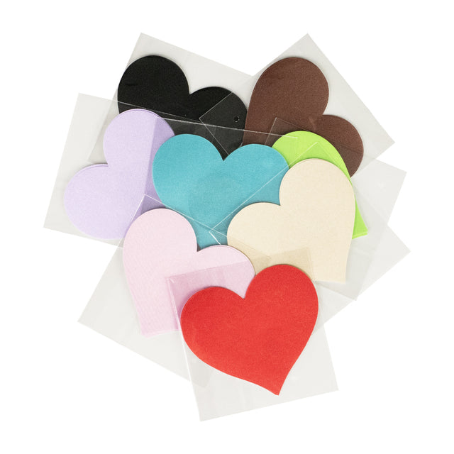 Cubrepezones desechables 6,7x7,7cm - 18 uds