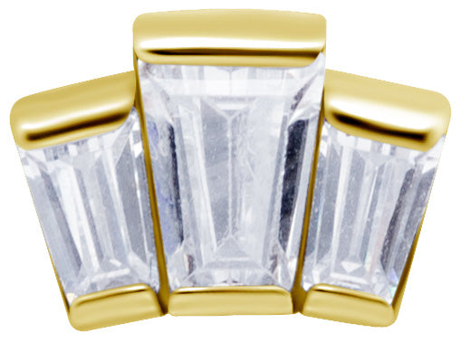 GD 316 int ATTACHMENT 1,2mm CUBIC ZIRCONIA mod. 58L - WH (7mm)