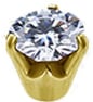 GD 316 BALL WITH ROUND PREMIUM ZIRCONIA 1,6x4mm - WH