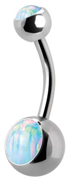 8mm DOUBLE OPAL BANANABELLS