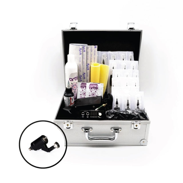 KIT AVANZADO PARA TATUAJE - DIRECT MACHINE BLACK