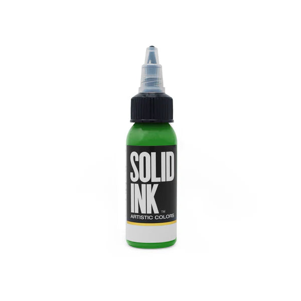 Tinta Light Green (30ml) - Solid Artistic Color - NO PARA USO EN PIEL HUMANA