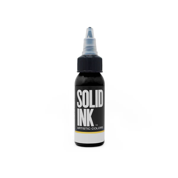 Tinta Lining Black (30ml) - Solid Artistic Color - NO PARA USO EN PIEL HUMANA