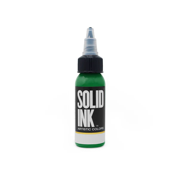Tinta Medium Green (30ml) - Solid Artistic Color - NO PARA USO EN PIEL HUMANA