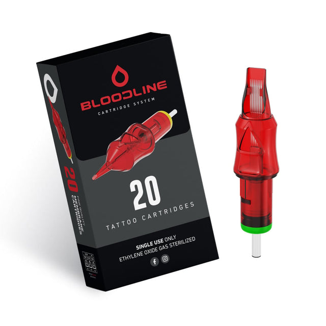 Cartuchos BodySupply BLOODLINE 20uds - 09MG Open Magnum