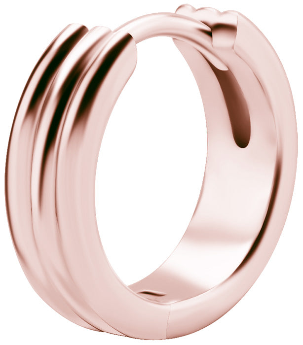 RG 316 HOOP EARRINGS (PAIR) 0,8x10mm - mod. 05