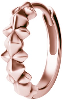 RG 316 HOOP EARRINGS (PAIR) 0,8x10mm - mod. 09