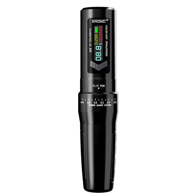 Pen inalámbrico ajustable para tatuaje Siren - 2 baterías