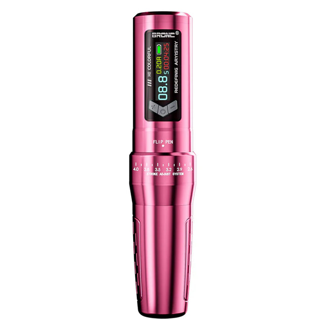 Pen inalámbrico ajustable para tatuaje Siren - 2 baterías