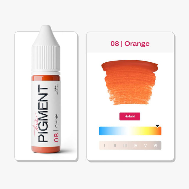 The Pigment Cejas PMU - 08 Orange (15ml)
