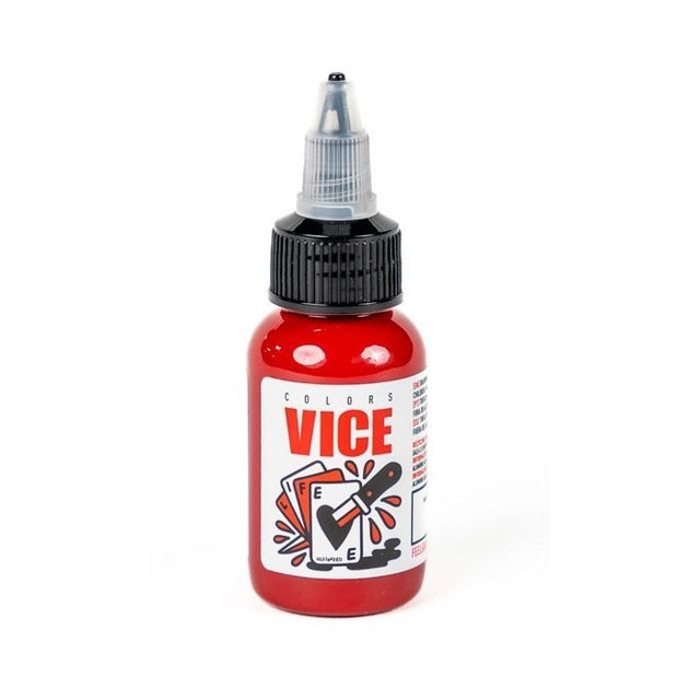 Tinta BLEEDING RED (30ml) - Vice Artistic Color - NO PARA USO EN PIEL HUMANA