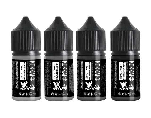 Tintas Kokkai Ink Reach 30ml - Whitewash Set 4 unidades