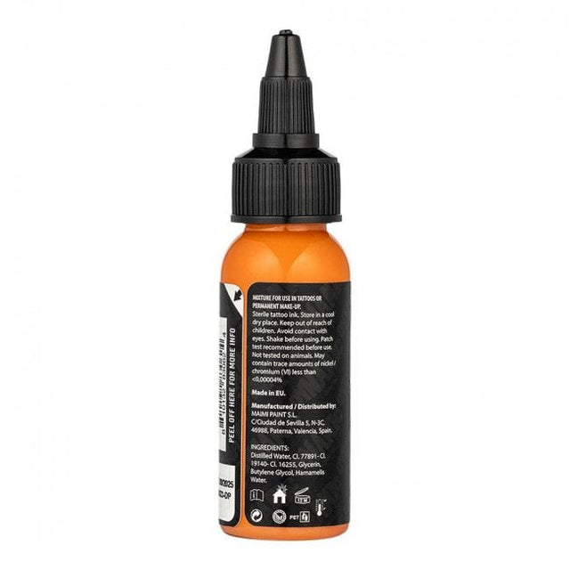 BRIGHT ORANGE 30ml - DYNAMIC PLATINUM TATTOO INK REACH