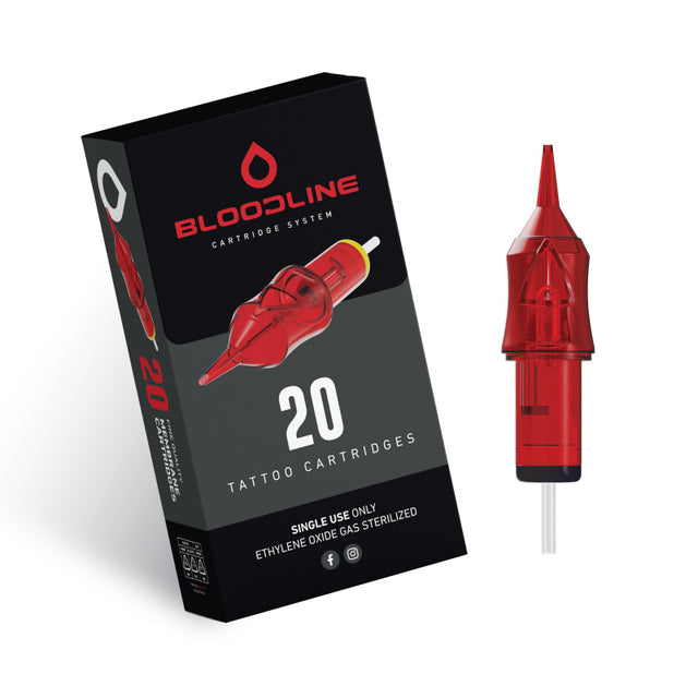 Cartuchos BodySupply BLOODLINE 20uds - 09 Round Liner