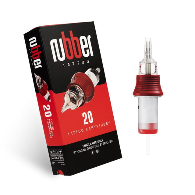 3X3RL Cartuchos Rubber Tattoo BodySupply 20uds - Long Taper