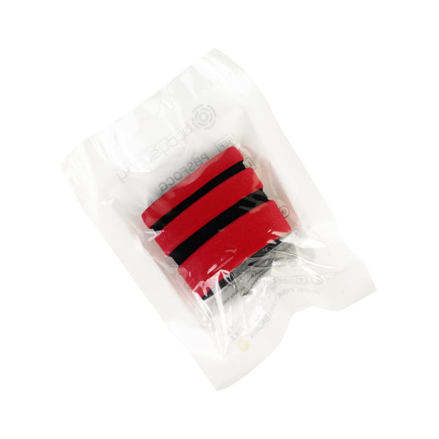 Cubre empuñadura en espuma BodySupply Rojo/Negro 20uds