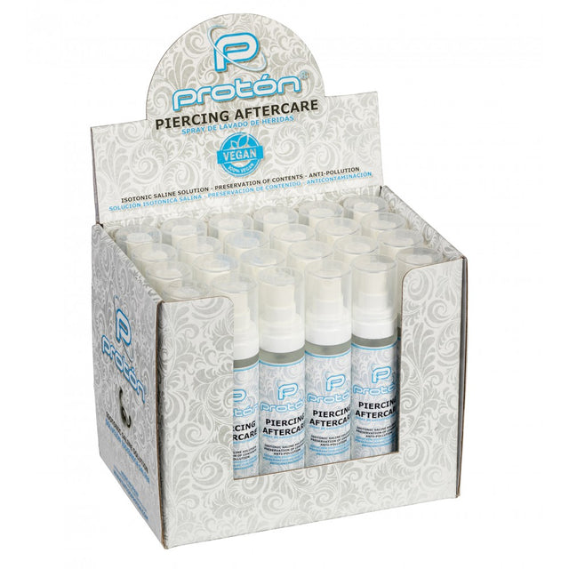 Solución salina para piercing Proton - 50ml x 24 unidades