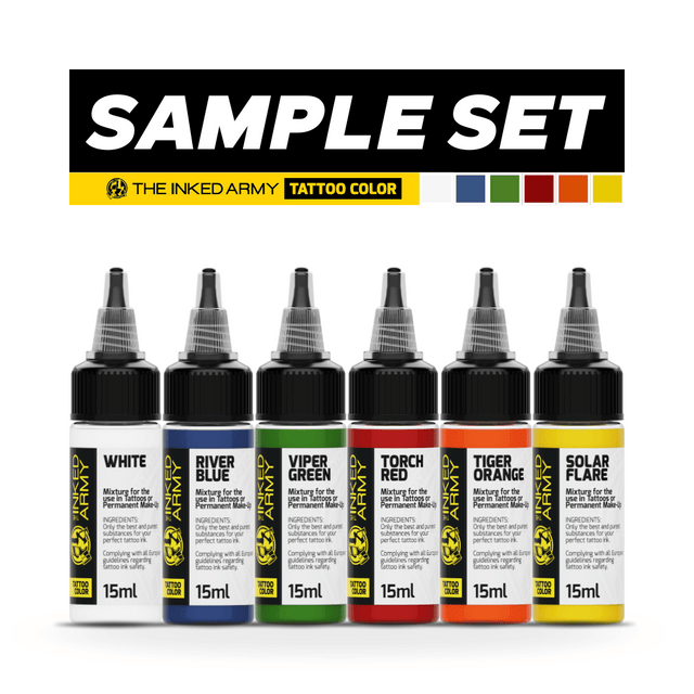 The Inked Army Ink Reach 15ml - Set de muestras 6 unidades