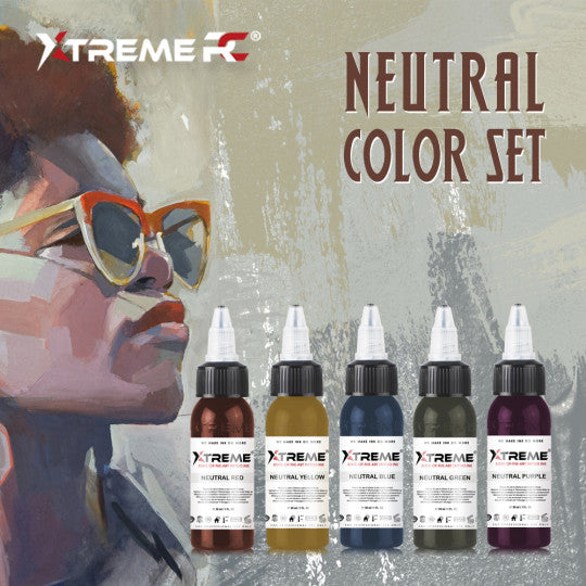 XTreme Ink 5x30ml - NEUTRAL SET