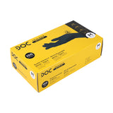 GUANTES DE NITRILO VELO NEGRO 100pcs