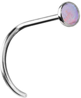 OPAL NOSESTUDS CURVED 0,8mm