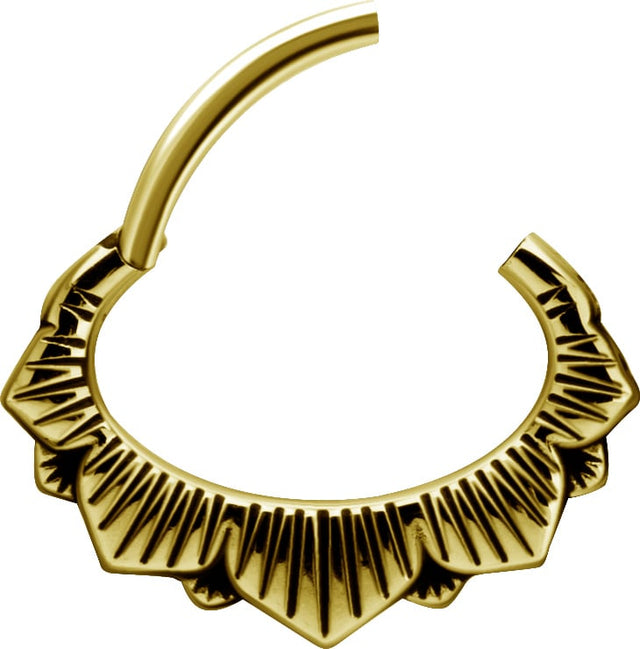 GD 316 HINGED SEPTUM & DAITH CLICKERS 1,2x6mm mod.7