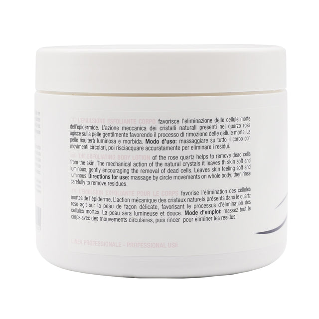 Exfoliante corporal con cuarzo rosa y extracto de arcilla 500ml