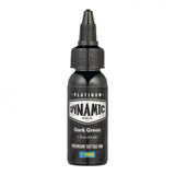 DARK GREEN 30ml - DYNAMIC PLATINUM TATTOO INK REACH