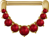 GD 316 JEWELLED NIPPLE CLICKER W/OPALS