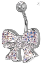CE TITANIUM CRYSTAL BOW BANANA