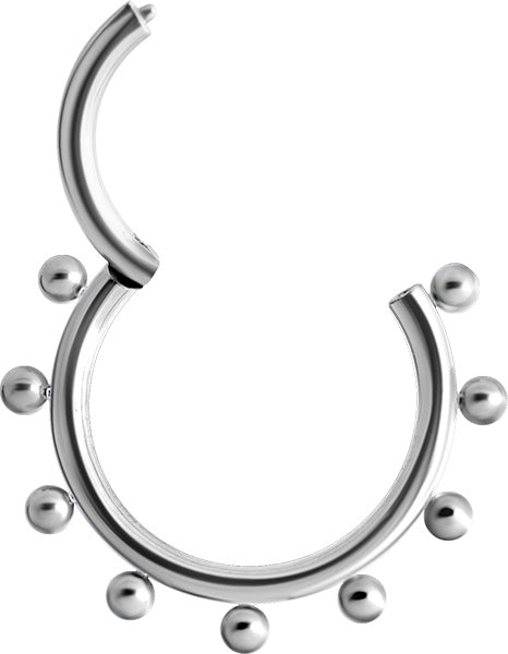 SS 316 HINGED CLICKER (BALLS)
