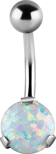 8mm ROUND SYN OPAL BANANAS