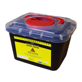 Recipiente para objetos punzocortantes - Negro - 5000ml