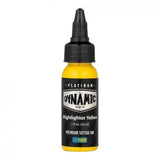 HIGHLIGHTER YELLOW 30ml - DYNAMIC PLATINUM TATTOO INK REACH
