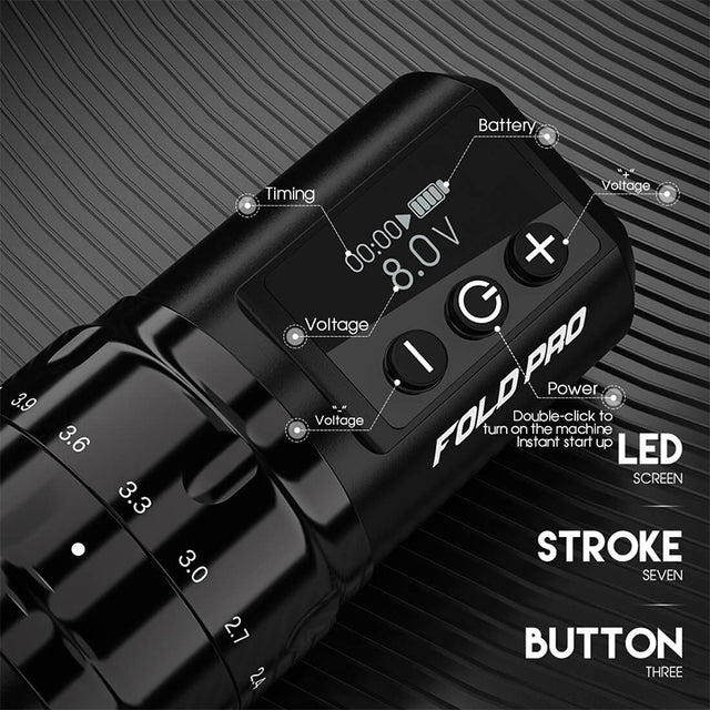 Pen inalámbrica Dragonhawk Mast Fold Pro- Negra