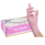 Guantes de nitrilo Nitras Pink Wave - 100 unidades