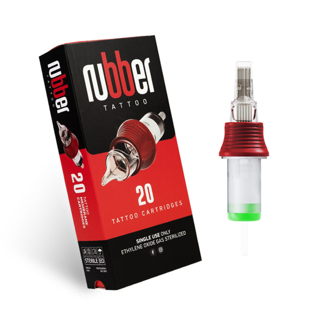 21MG Cartuchos BodySupply Rubber 20uds - Long Taper