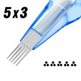 Cartuchos Emalla Eliot 20uds 0.30mm 03x5 Stipple Shader Long Taper