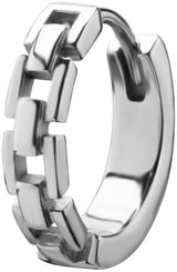 SS 316 HOOP EARRINGS (PAIR) mod. 07