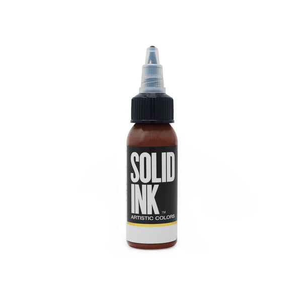 Tinta Brown (30ml) - Solid Artistic Color - NO PARA USO EN PIEL HUMANA