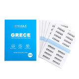 Película protectora mate Emalla Grece - 15 cm x 10 cm - 10 uds