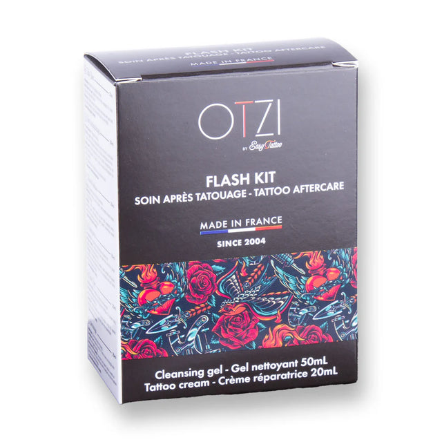 EASY TATTOO FLASH KIT (Crema 20ml & Gel limpiador 50ml)