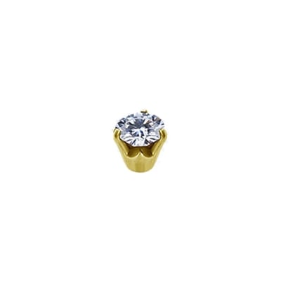 GD 316 BALL WITH ROUND PREMIUM ZIRCONIA 1,6x4mm - WH