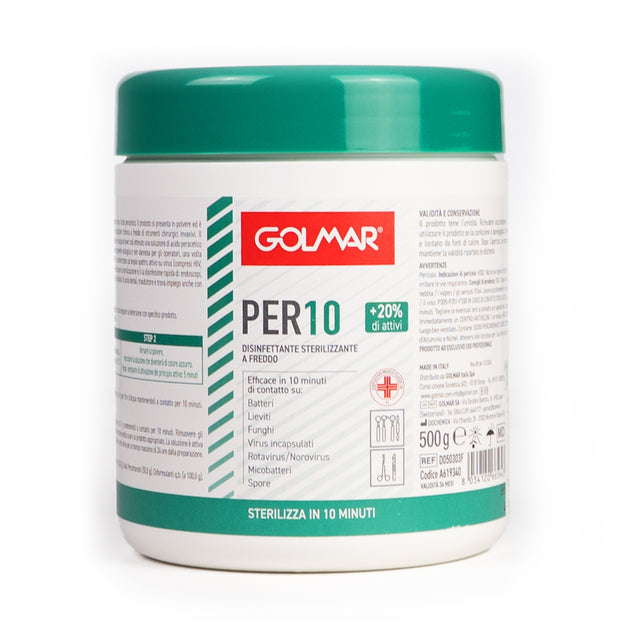 ÁCIDO PERACÉTICO GOLMAR PER10 - 500g